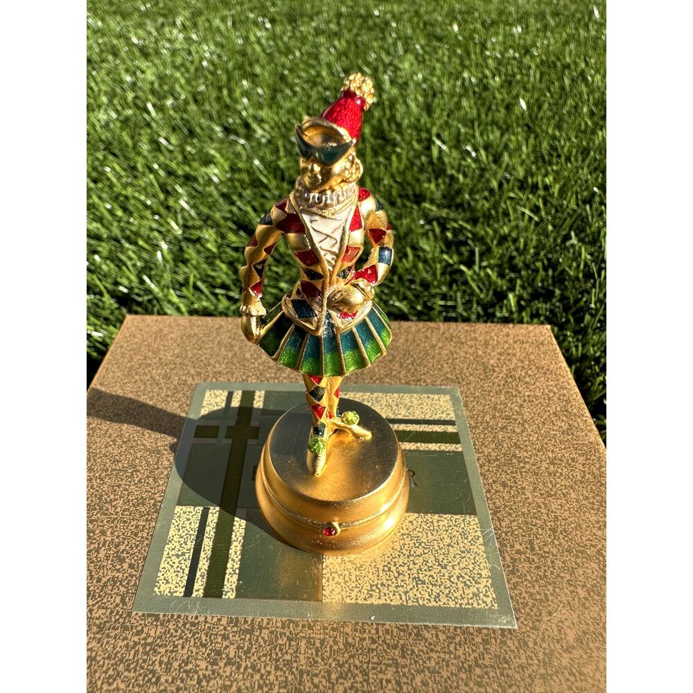 ⭐️ Estée Lauder Sparkly "Golden Pirouette" Solid Perfume Compact⭐️